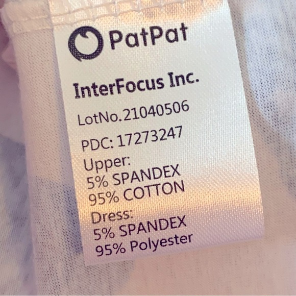 SALE! PATPAT Navy Ruffle Strappy Bodice Tiered Tropical Dress Size Large - Picture 7 of 8